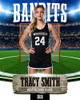 16x20 PHOTO TEMPLATE - LAX - CUSTOM PHOTOSHOP LAYERED SPORTS TEMPLATE