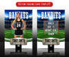 MULTI-SPORT TRADING CARDS AND 5X7 TEMPLATE - LAX