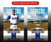 MULTI-SPORT TRADING CARDS AND 5X7 TEMPLATE - BALLPARK CLASSIC