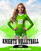 16x20 PHOTO TEMPLATE - SURGE - CUSTOM PHOTOSHOP LAYERED SPORTS TEMPLATE