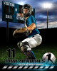 SPORTS POSTER PHOTO TEMPLATE - HOMETOWN BASEBALL II - PHOTOSHOP SPORTS TEMPLATE