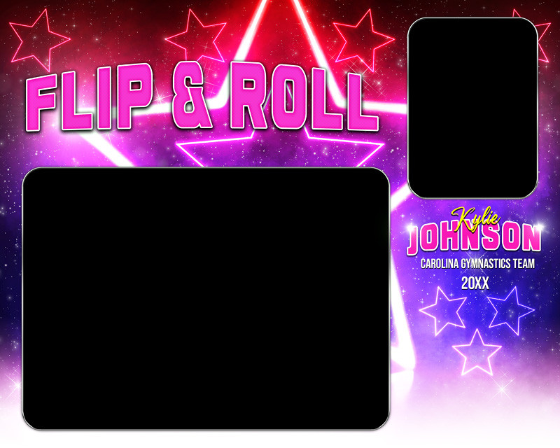 Memory Mate Photo Template - Star Glamour