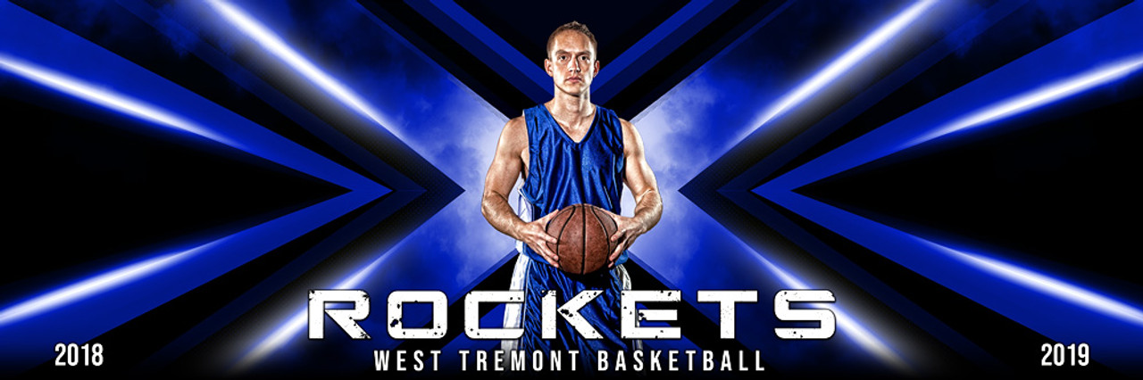 PANORAMIC SPORTS BANNER TEMPLATE - X FACTOR - PHOTOSHOP LAYERED SPORTS TEMPLATE