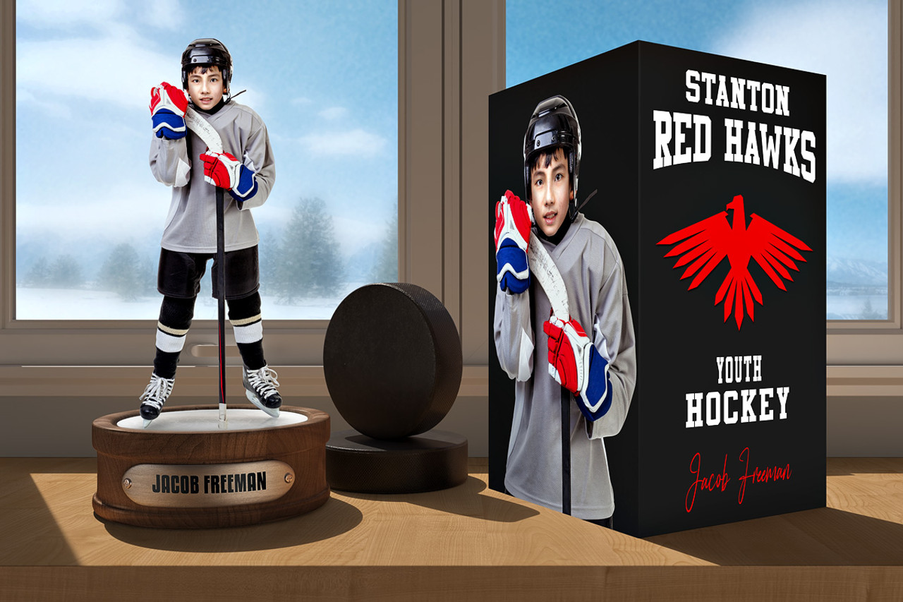 PLAYER BANNER PHOTO TEMPLATE - HOCKEY DISPLAY