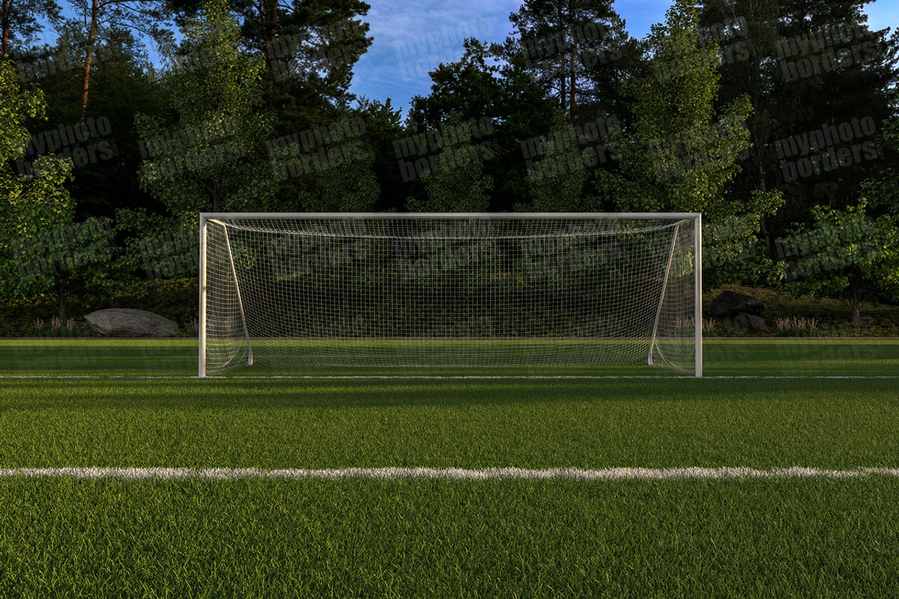 DIGITAL BACKGROUND - SOCCER FIELD