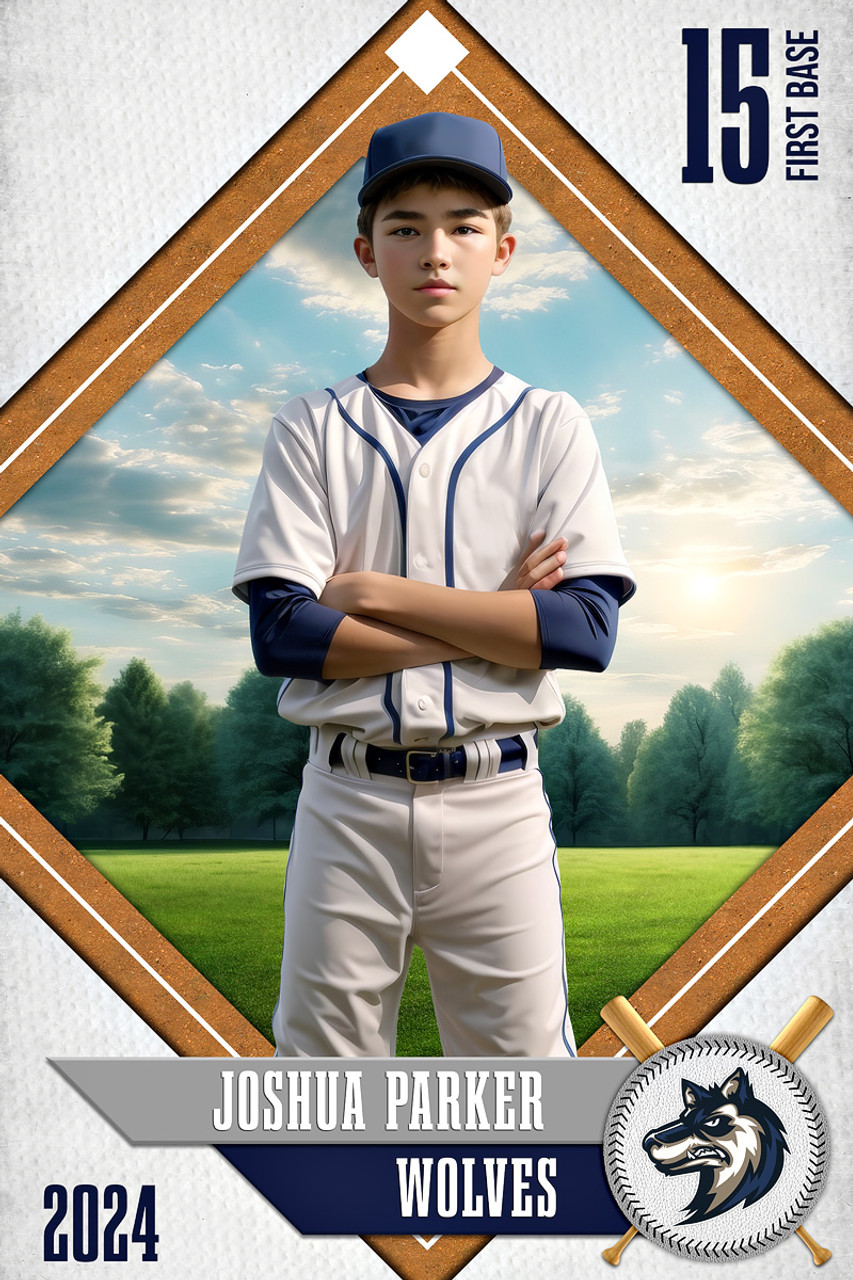 SPORTS PHOTO TEMPLATE - THE VIEW - CUSTOM PHOTOSHOP LAYERED SPORTS TEMPLATE