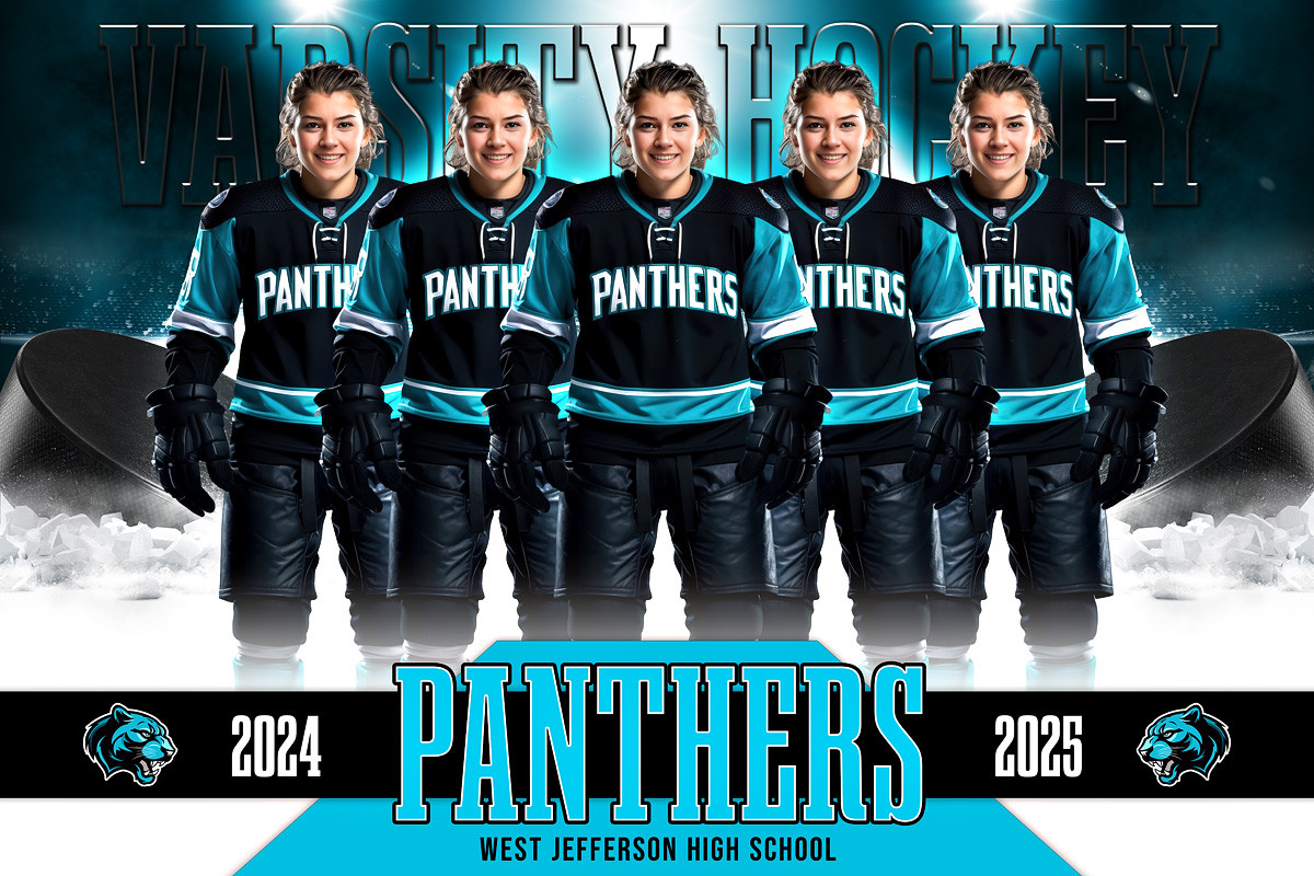 PLAYER BANNER PHOTO TEMPLATE - BREAKAWAY - CUSTOM PHOTOSHOP LAYERED SPORTS TEMPLATE