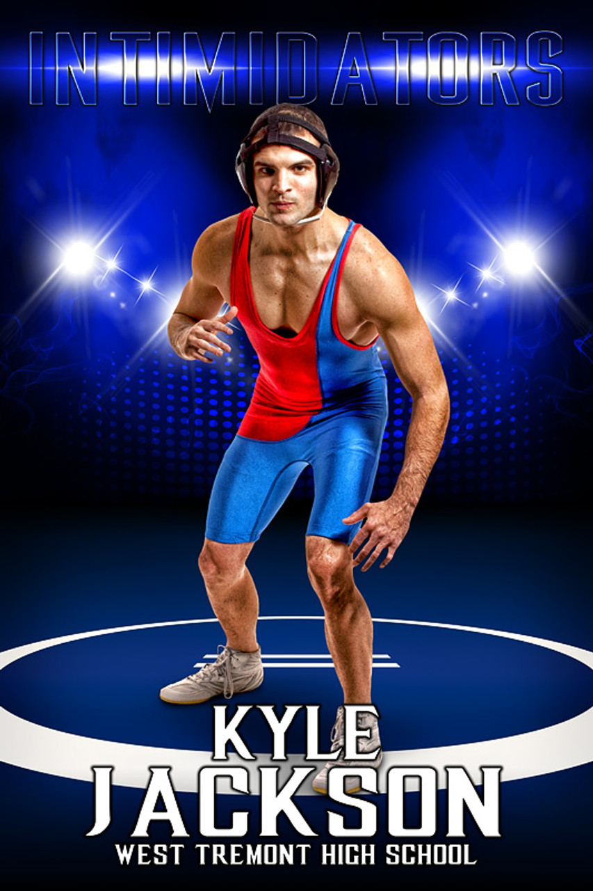 PLAYER BANNER PHOTO TEMPLATE - WRESTLING ARENA