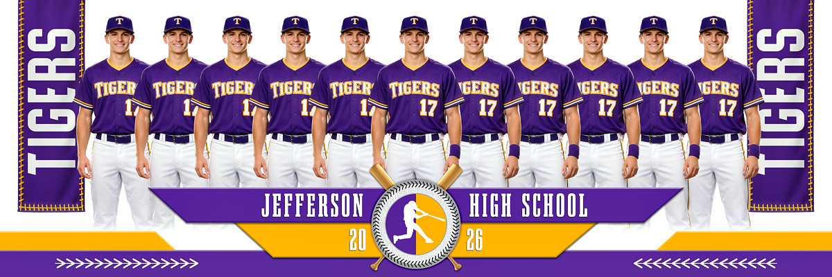 PANORAMIC SPORTS BANNER TEMPLATE - LACED UP - CUSTOM LAYERED PHOTOSHOP SPORTS TEMPLATE