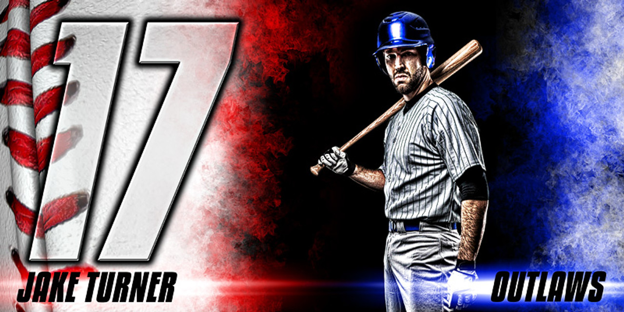 10X20 PHOTO TEMPLATE - BASEBALL INFERNO II