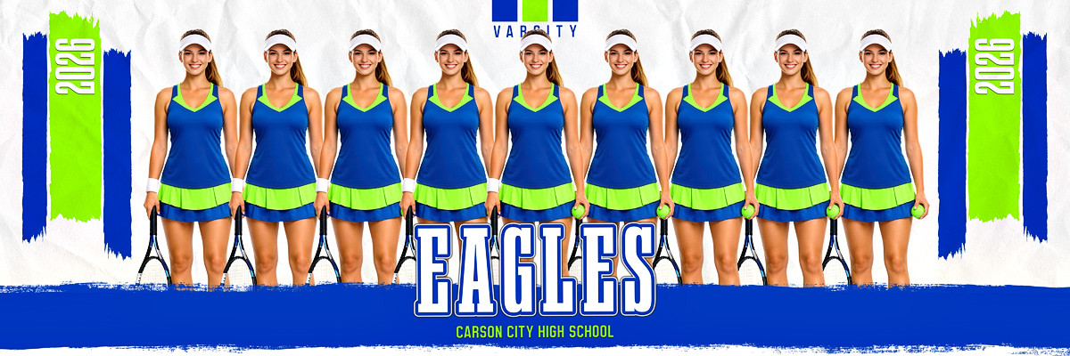 PANORAMIC SPORTS BANNER TEMPLATE - STROKES  - CUSTOM LAYERED PHOTOSHOP SPORTS TEMPLATE
