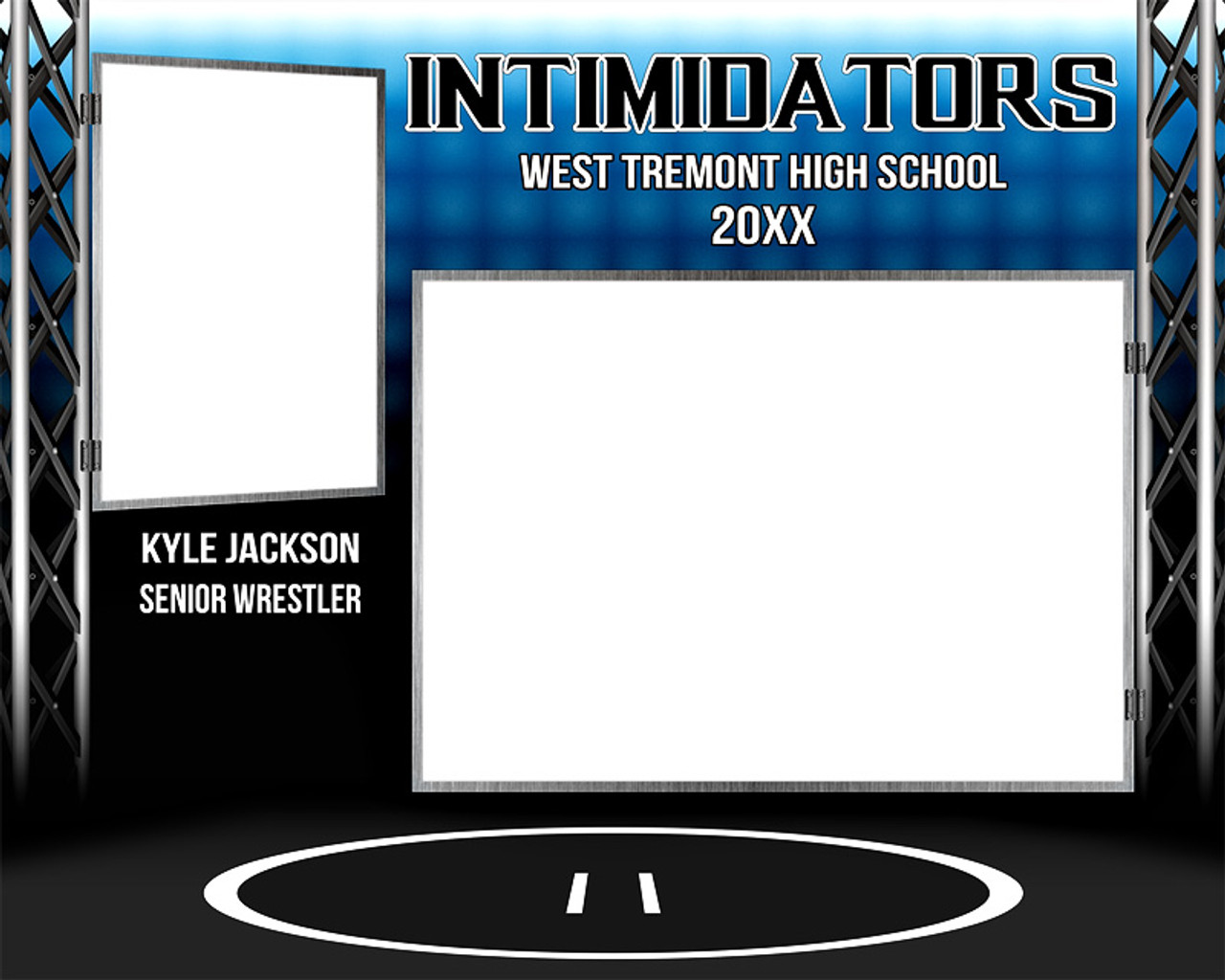 WRESTLING MEMORY MATE - HORIZONTAL - STEEL TOWER WRESTLING MEMORY MATE - HORIZONTAL - STEEL TOWER