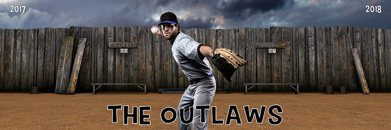 PANORAMIC SPORTS BANNER TEMPLATE - SANDLOT - LAYERED PHOTOSHOP SPORTS TEMPLATE