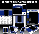 STRIPES  COLLECTION - PHOTOSHOP SPORTS TEMPLATE COLLECTION
