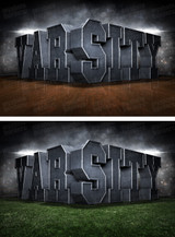PLAYER & TEAM BANNER PHOTO TEMPLATE - SURREAL VARSITY - CUSTOM PHOTOSHOP LAYERED SPORTS TEMPLATE