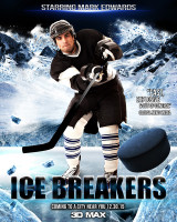 SPORTS POSTER PHOTO TEMPLATE - ICE BREAKERS