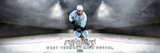 PANORAMIC SPORTS BANNER TEMPLATE - OUTDOOR HOCKEY