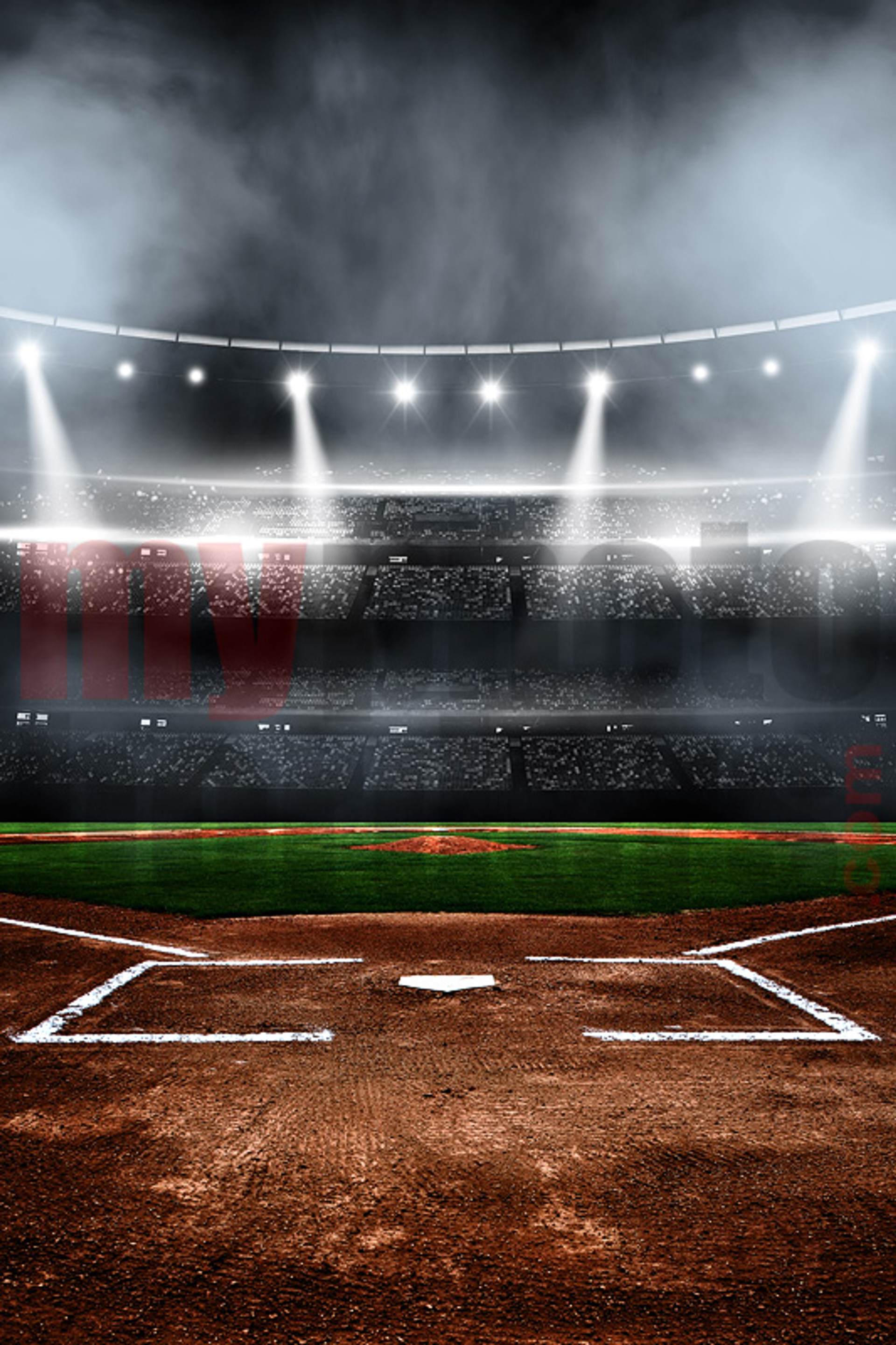 Digital Sports Background Baseball Stadium