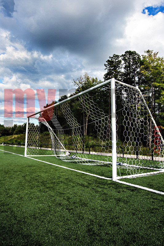 Digital Sports Background - Soccer Goal