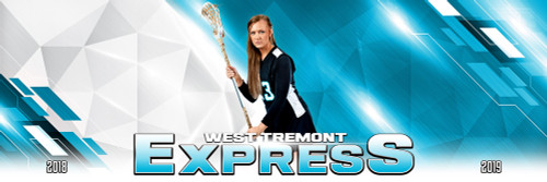 PANORAMIC SPORTS BANNER TEMPLATE - EXPRESS - PHOTOSHOP LAYERED SPORTS TEMPLATE