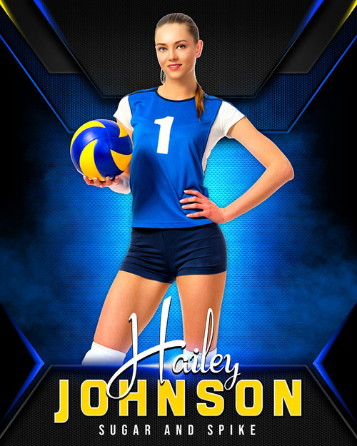 16x20 MULTI-SPORT POSTER - STANDOUT - CUSTOM PHOTOSHOP LAYERED SPORTS TEMPLATE