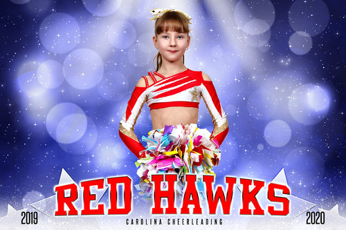 MULTI-SPORT BANNER PHOTO TEMPLATE - DREAMY BOKEH - CUSTOM PHOTOSHOP LAYERED SPORTS TEMPLATE