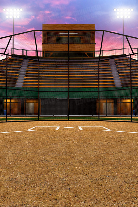 DIGITAL BACKGROUND - SOFTBALL PARK