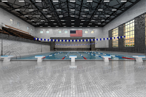 DIGITAL BACKGROUND - SWIM CENTER