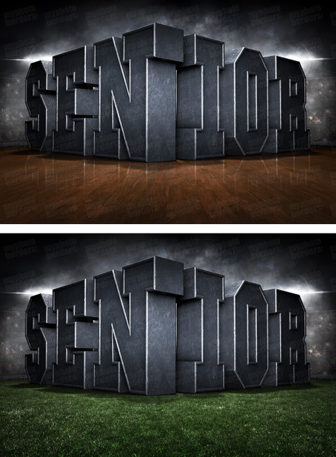 PLAYER & TEAM BANNER PHOTO TEMPLATE - SURREAL SENIOR - CUSTOM PHOTOSHOP LAYERED SPORTS TEMPLATE