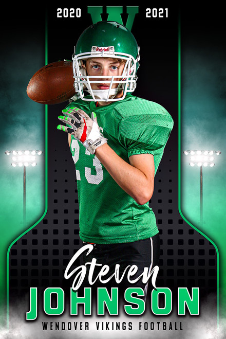 MULTI-SPORT BANNER PHOTO TEMPLATE - SPORTSCENTER - CUSTOM PHOTOSHOP LAYERED SPORTS TEMPLATE