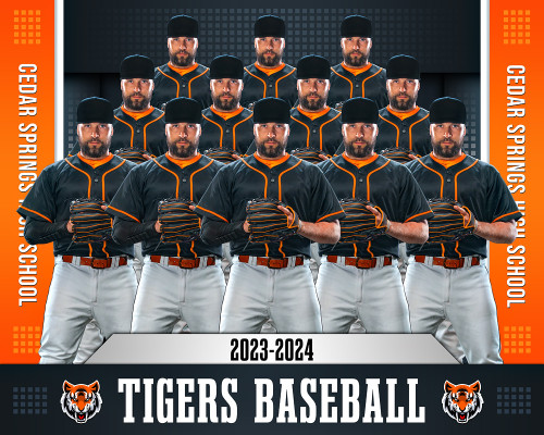 MULTI-SPORT PHOTO TEMPLATE - BLOCKED IN - CUSTOM PHOTOSHOP LAYERED SPORTS TEMPLATE