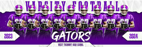 MULTI-SPORT PANORAMIC SPORTS BANNER TEMPLATE - REBEL - PHOTOSHOP LAYERED SPORTS TEMPLATE