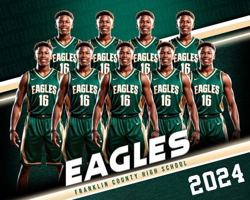 16x20 PHOTO TEMPLATE - TRIPLEX - CUSTOM PHOTOSHOP LAYERED TEMPLATE