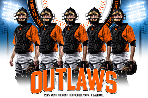 PLAYER BANNER PHOTO TEMPLATE - LIGHT 'EM UP - CUSTOM PHOTOSHOP LAYERED SPORTS TEMPLATE