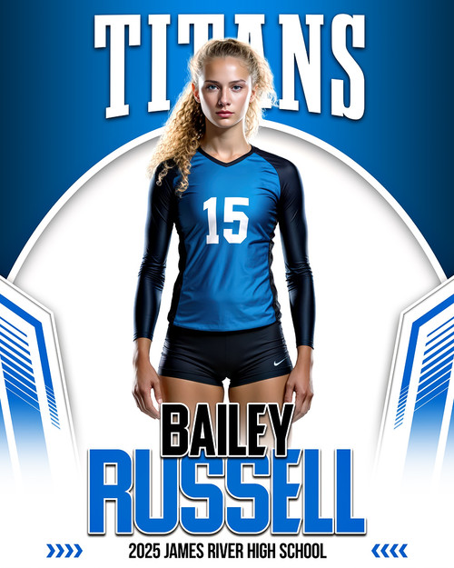 16x20 PHOTO TEMPLATE - INLET - CUSTOM PHOTOSHOP LAYERED SPORTS TEMPLATE