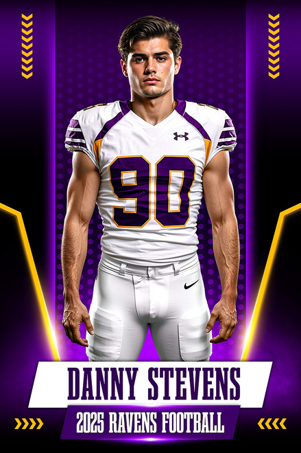 PLAYER BANNER PHOTO TEMPLATE - RAVEN - CUSTOM PHOTOSHOP LAYERED SPORTS TEMPLATE PLAYER BANNER PHOTO TEMPLATE - RAVEN - CUSTOM PHOTOSHOP LAYERED SPORTS TEMPLATE