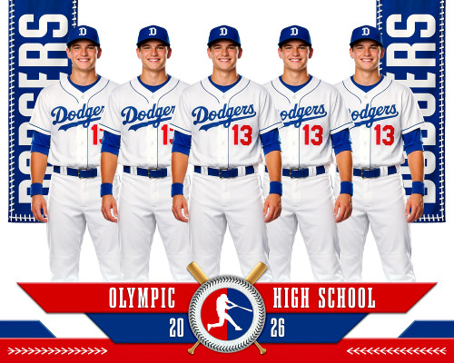 16x20 PHOTO TEMPLATE - LACED UP - CUSTOM PHOTOSHOP LAYERED SPORTS TEMPLATE