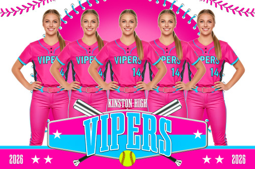 PLAYER BANNER PHOTO TEMPLATE -  CROSSOVER - CUSTOM PHOTOSHOP LAYERED SPORTS TEMPLATE