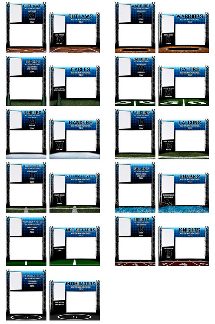 MEMORY MATE PHOTO TEMPLATE COLLECTION - STEEL TOWER