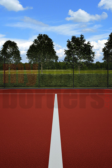 DIGITAL BACKGROUND - TENNIS COURT