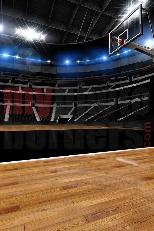 Digital Sports Background Basketball Stadium III
