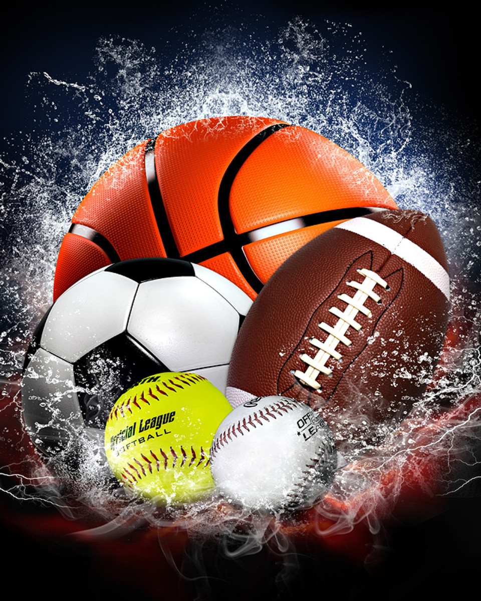 Free 16x20 Sports Background - Splash Collection