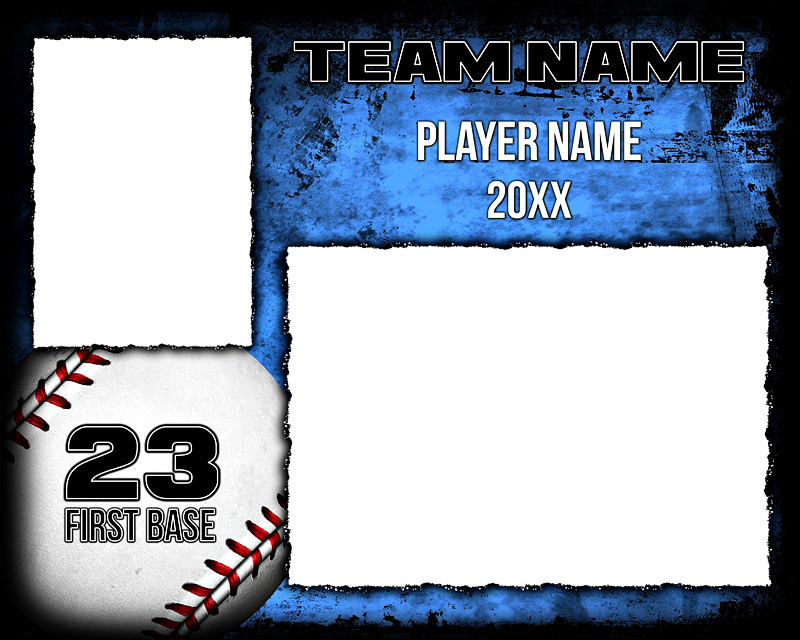 Baseball Memory Mate Photo Template Baseball Grunge