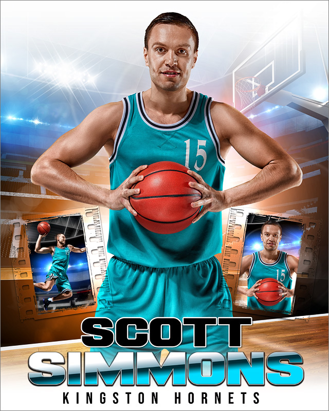 Sports Photo Collage - Layered Photoshop Sports Template ...