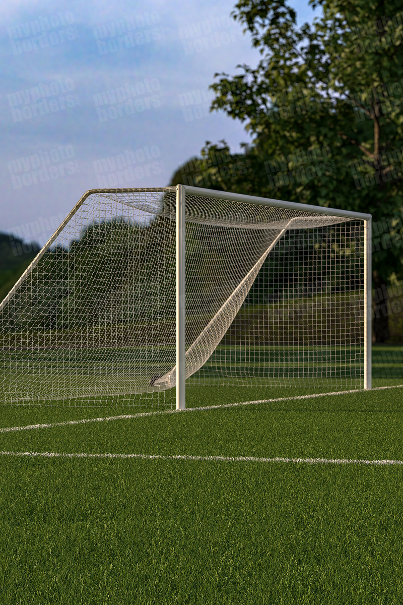 Digital Sports Background - Soccer Field