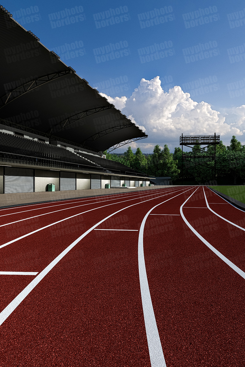 running race track wallpaper