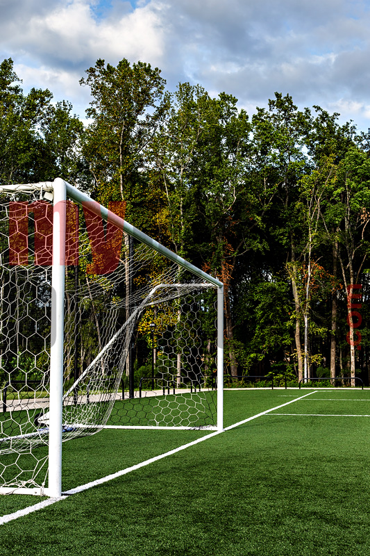 Digital Sports Background Soccer Goal