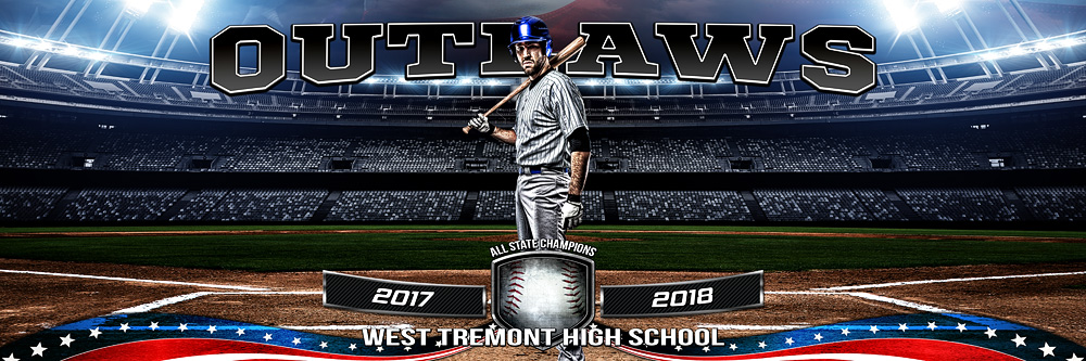 Baseball Banners, Home of Champions Template