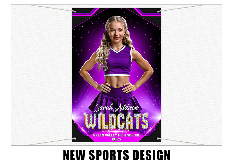 New Photoshop Sports Design Template at My Photo Borders