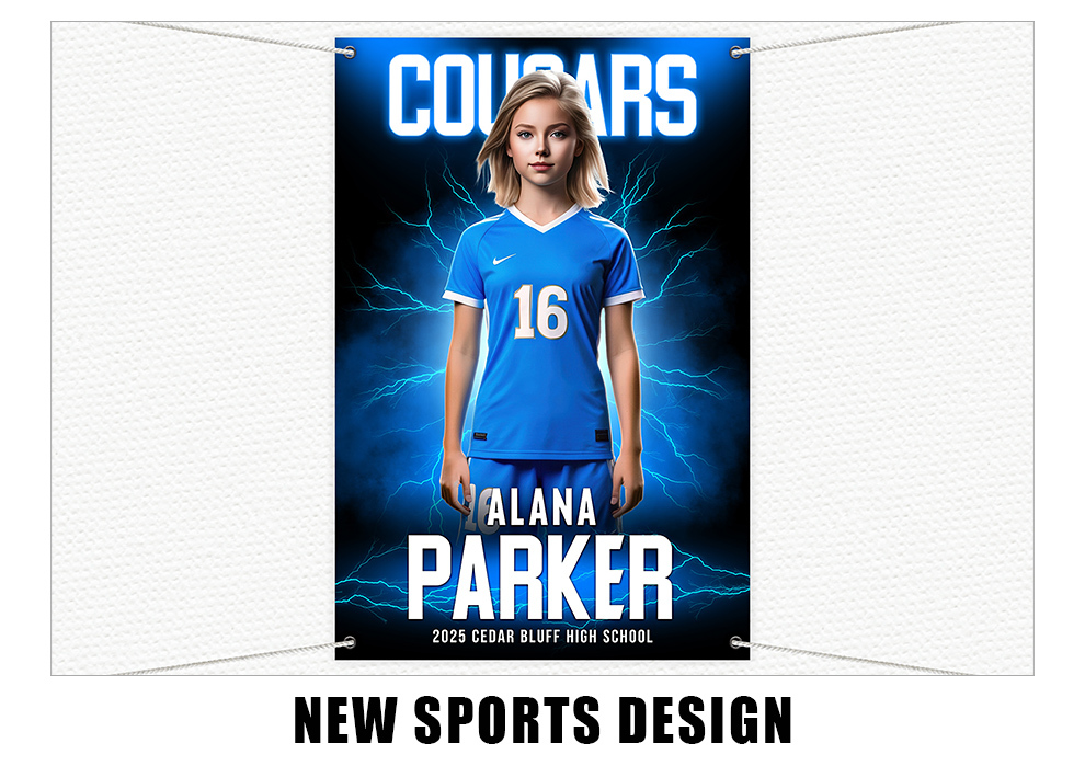 New Photoshop Sports Design Template at My Photo Borders